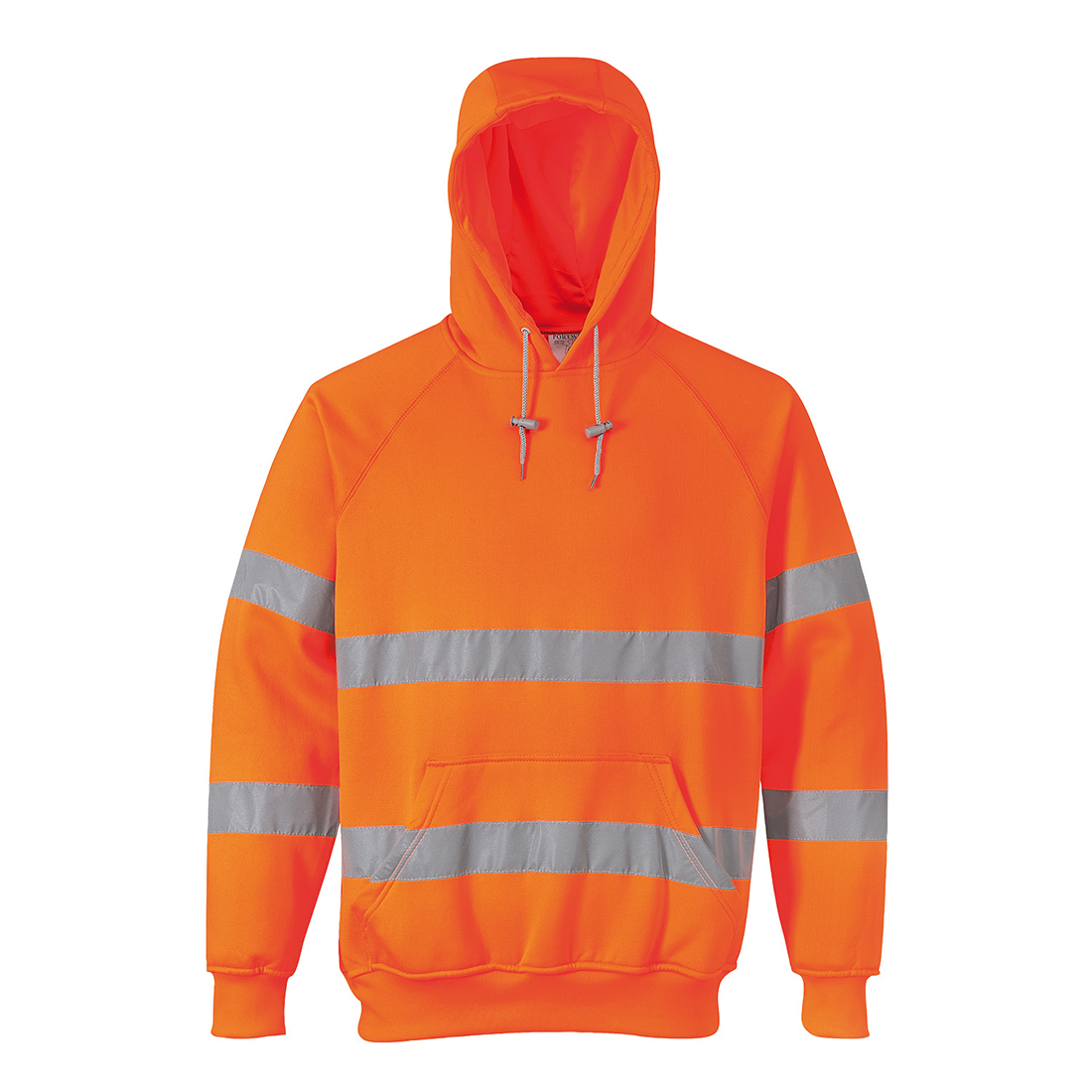 Portwest B304 Hi Vis Hooded sweatshirt - Image 2
