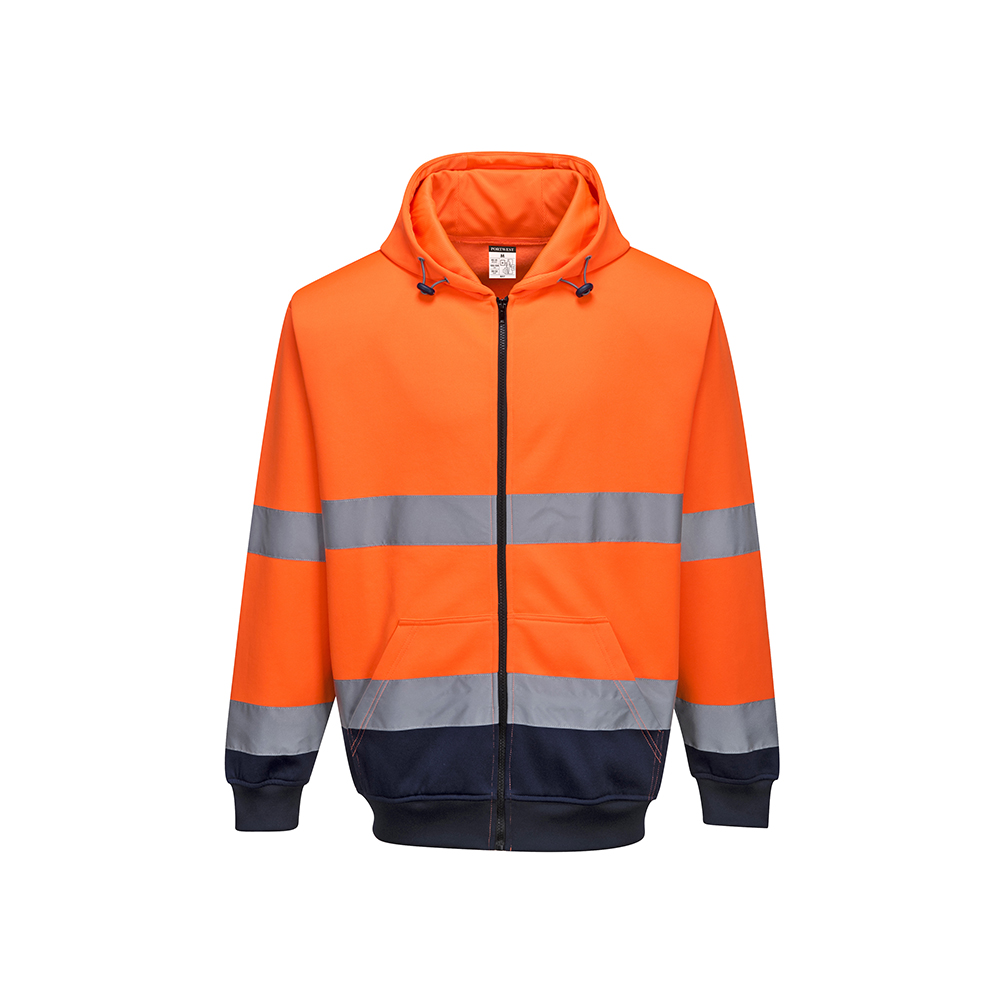 Portwest B317 Two Tone Zip Front Hoodie - Image 3