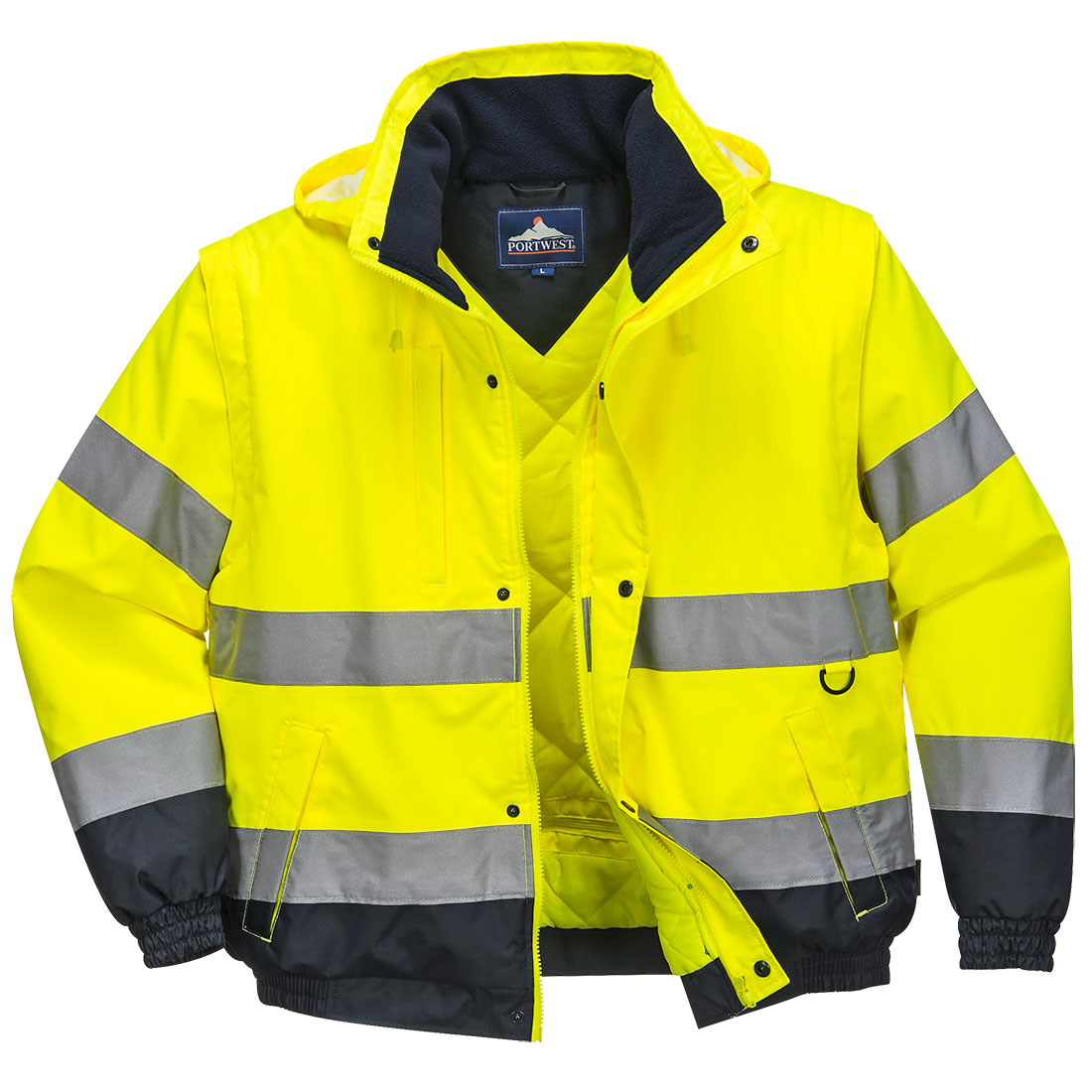 Portwest C468 Hi Vis 2 in 1 Jacket