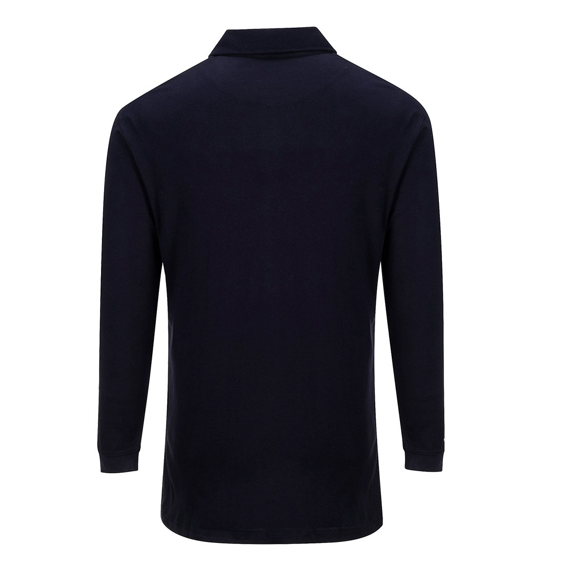 Portwest FR10 Flame Resistant Anti Static Long Sleeve Polo Shirt - Image 4
