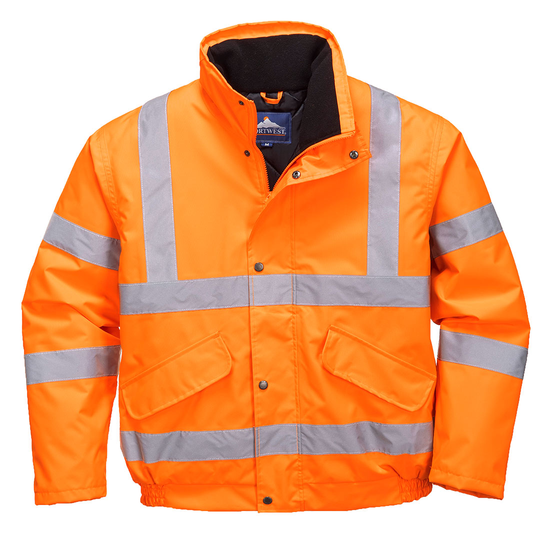 Portwest RT32 Hi Vis Bomber Jacket RIS - Image 3