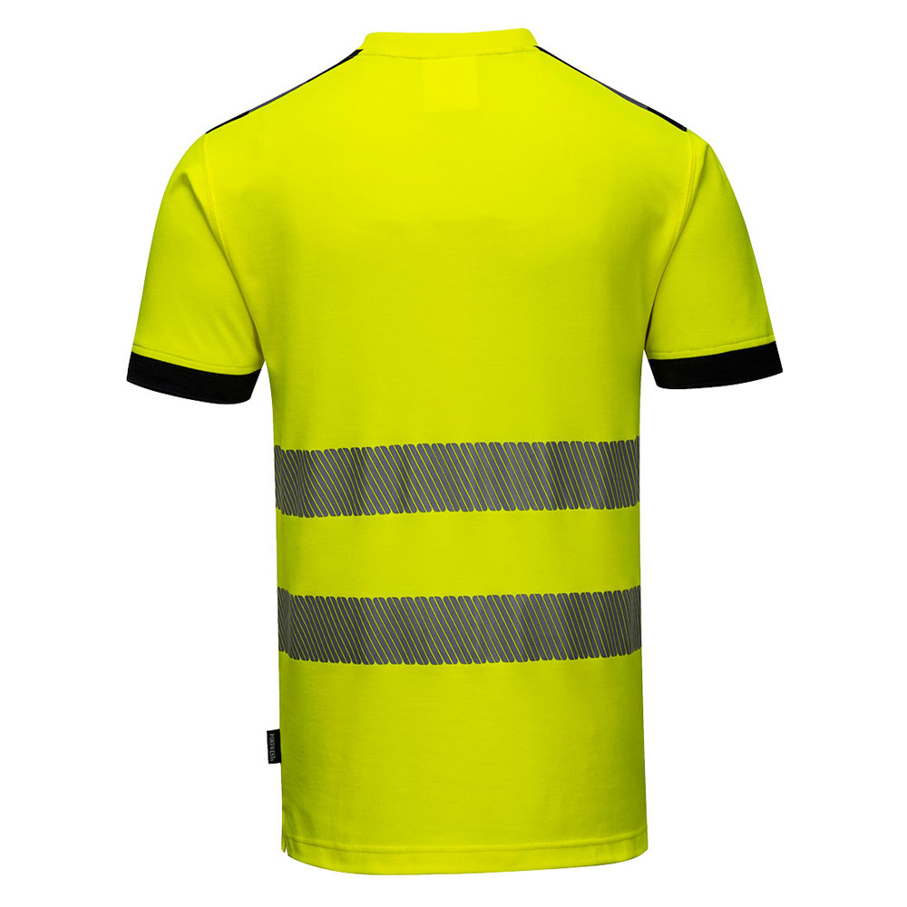 Portwest T181 PW3 Hi Vis T Shirt S/S All Clothing Protection