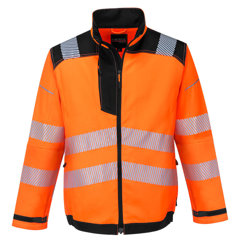 Portwest T500 PW3 Hi Vis Work Jacket - Image 3