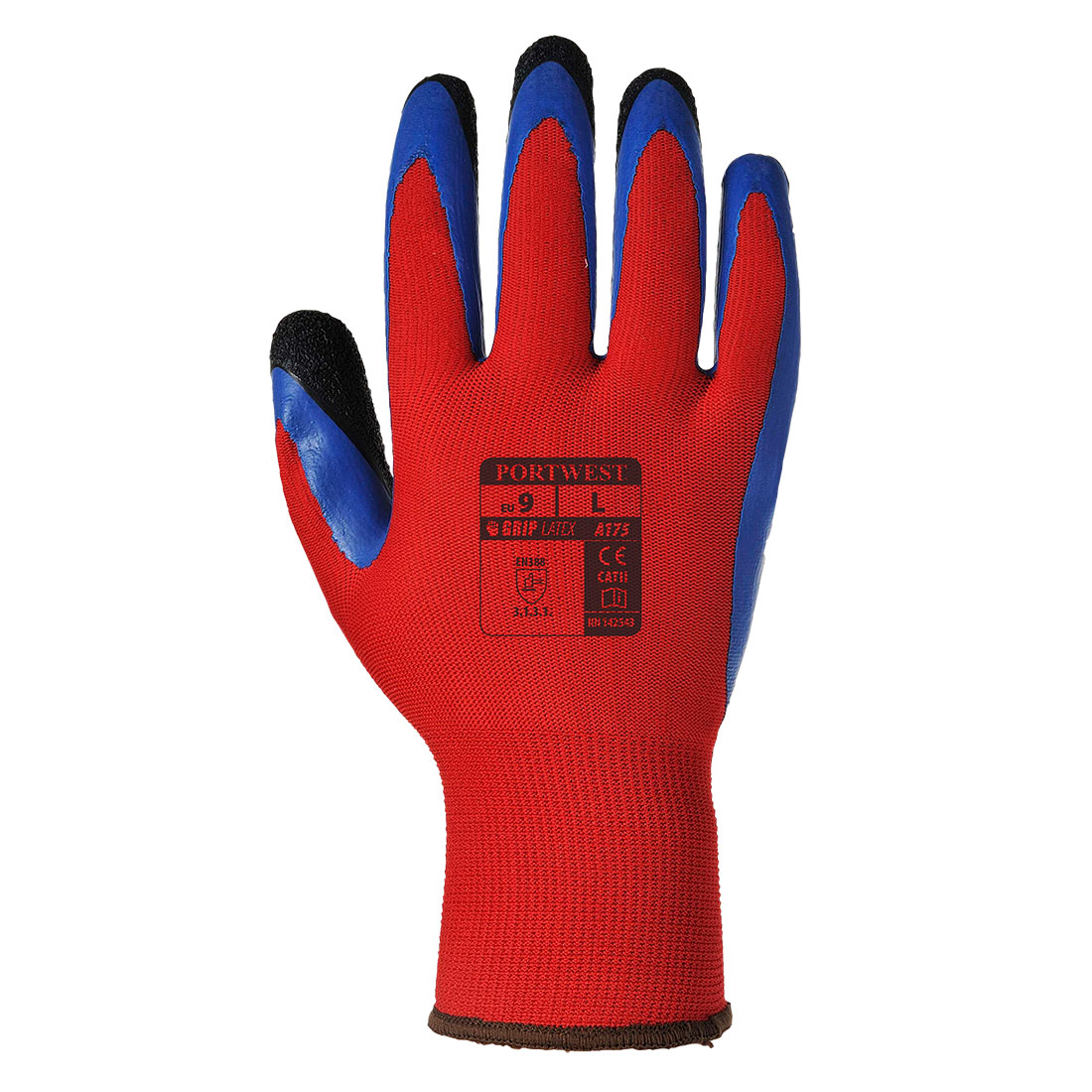 Portwest A175 Grip 13 Latex Double Coated Glove