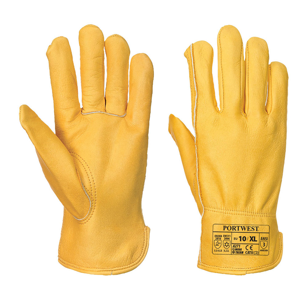 Portwest A271 Lined Driver Glove - Image 3
