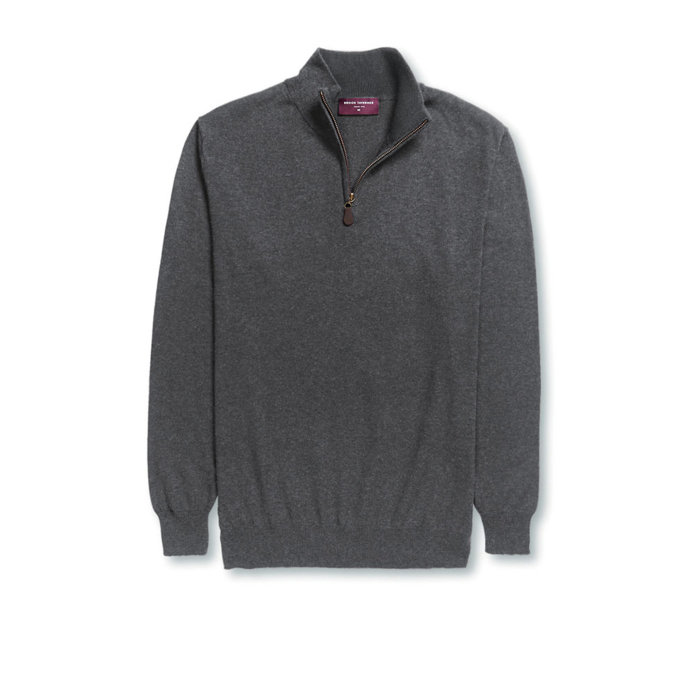 Brook Taverner 7898 Dallas 1/4 Zip Jumper - All Clothing