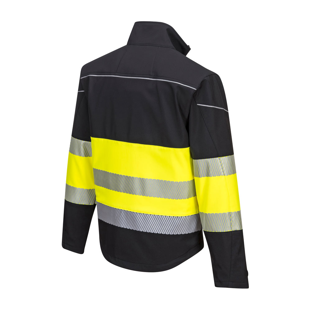 Portwest PW375 Hi Vis Class 1 Softshell - Image 3