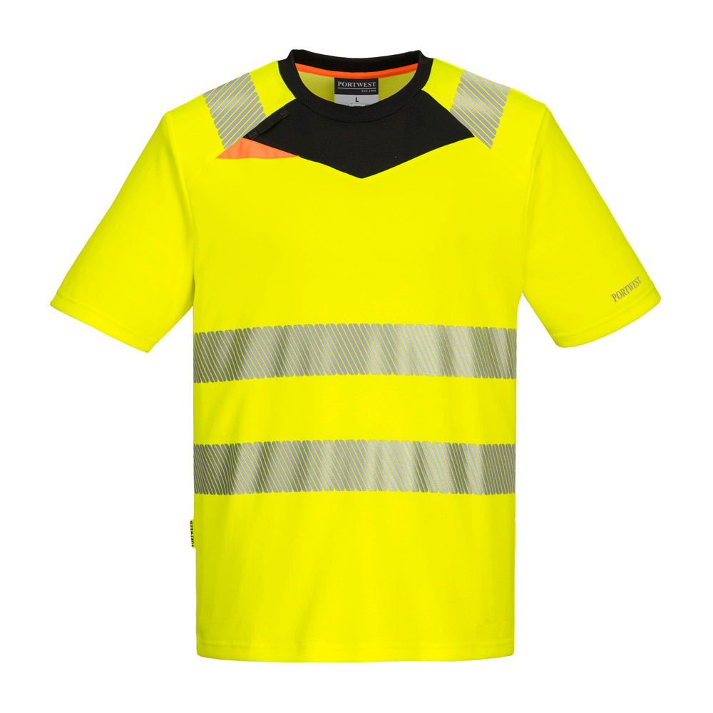 Portwest DX413 Hi Vis T Shirt - Image 2