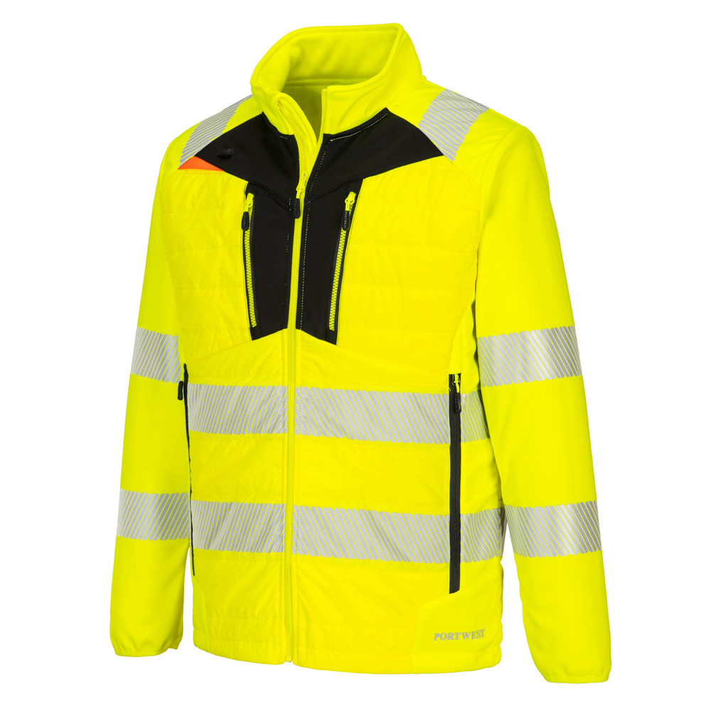 Portwest DX473 Hi Vis Baffle Jacket - Image 5