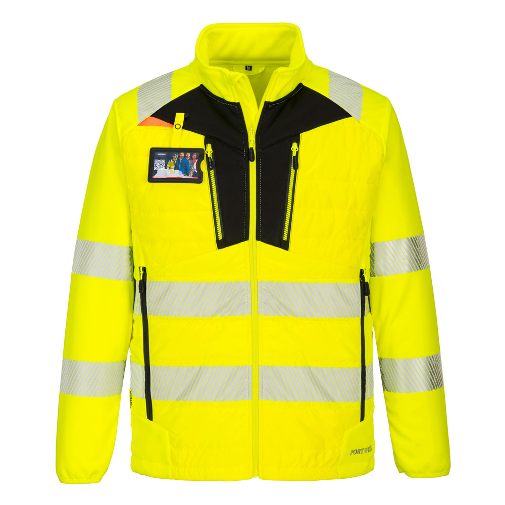 Portwest DX473 Hi Vis Baffle Jacket - Image 6