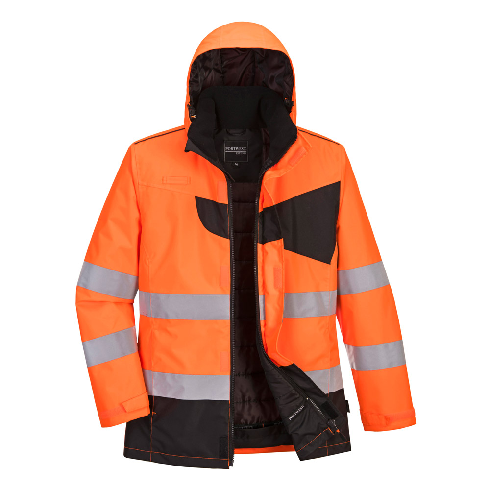 Portwest PW261 Hi Vis Winter Jacket - Image 9