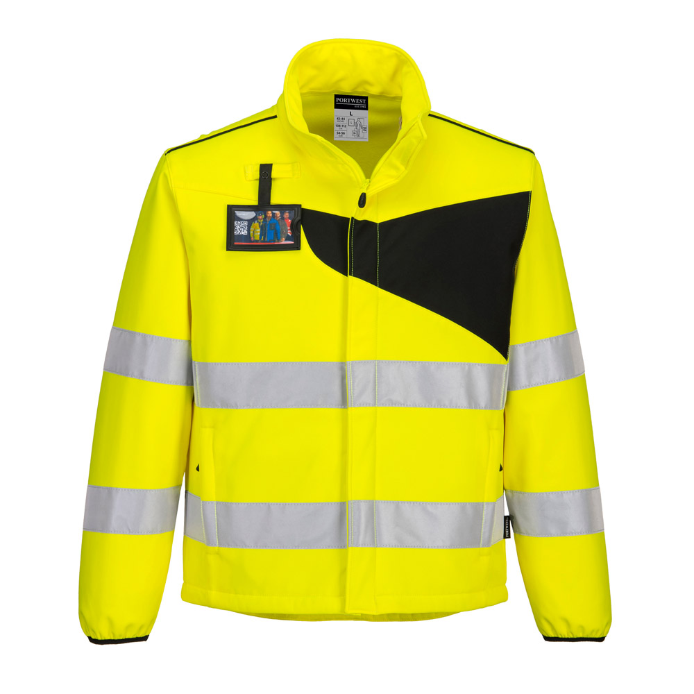 Portwest PW275 Hi Vis Softshell - Image 3