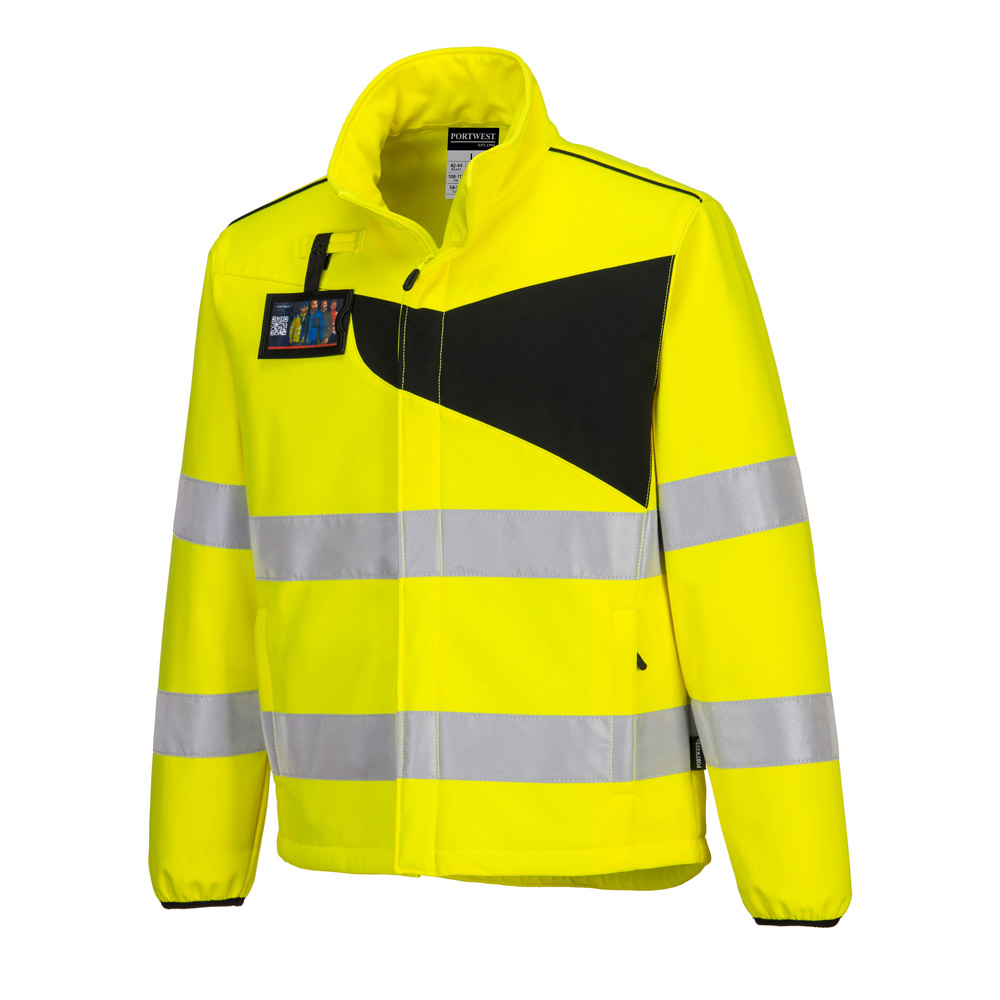 Portwest PW275 Hi Vis Softshell - Image 2