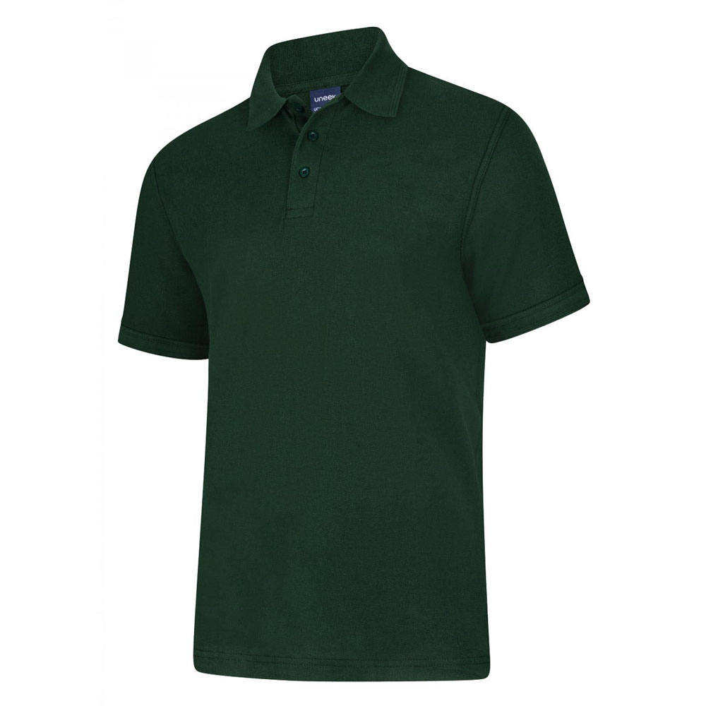 Uneek UC108 Deluxe Unisex Short Sleeve Polo Shirt - Image 2