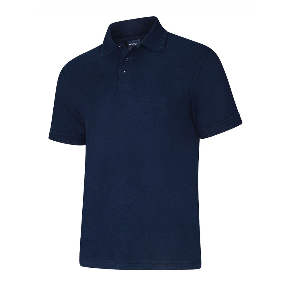 Uneek UC108 Deluxe Unisex Short Sleeve Polo Shirt - Image 9