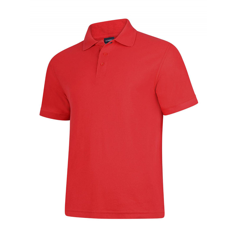 Uneek UC108 Deluxe Unisex Short Sleeve Polo Shirt - Image 6