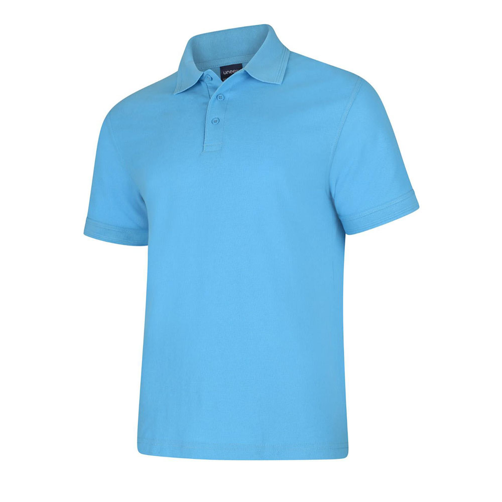 Uneek UC108 Deluxe Unisex Short Sleeve Polo Shirt - Image 4