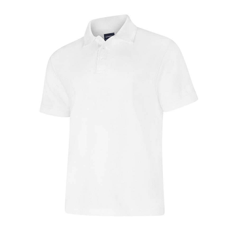 Uneek UC108 Deluxe Unisex Short Sleeve Polo Shirt - Image 3