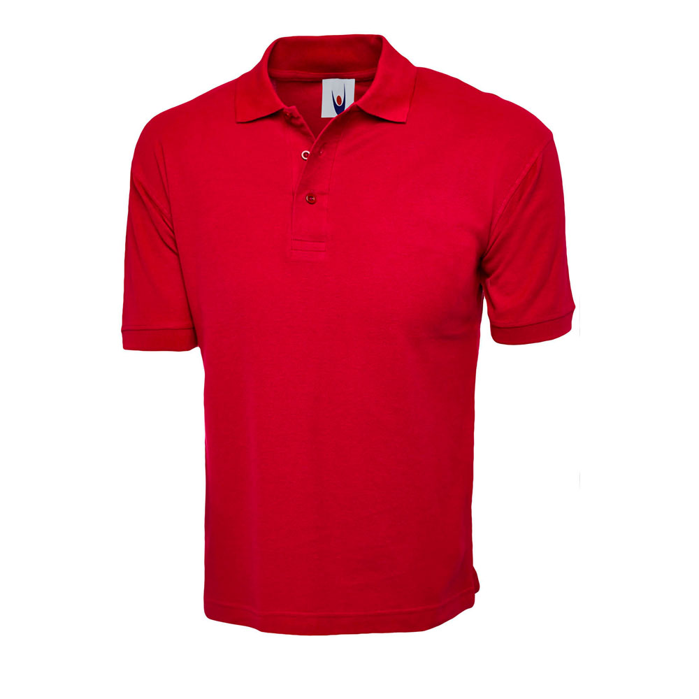 Uneek UC112 Cotton Rich Unisex Short Sleeve Polo Shirt - Image 4