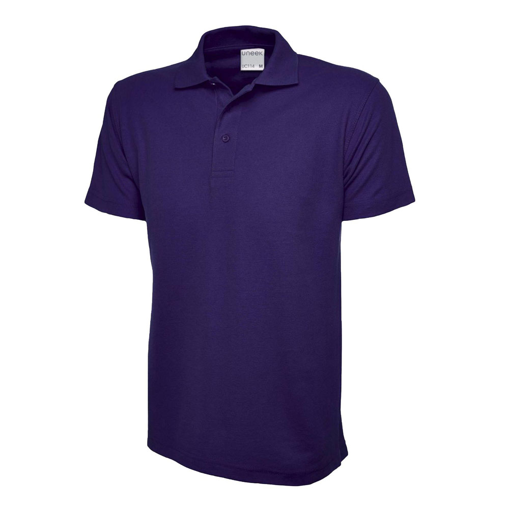 Uneek UC114 Ultra Cotton Mens Short Sleeve Polo Shirt - Image 5