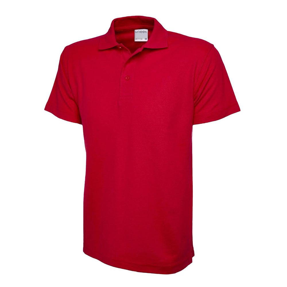 Uneek UC114 Ultra Cotton Mens Short Sleeve Polo Shirt - Image 4