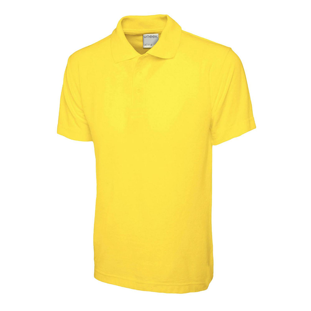 Uneek UC114 Ultra Cotton Mens Short Sleeve Polo Shirt - Image 14