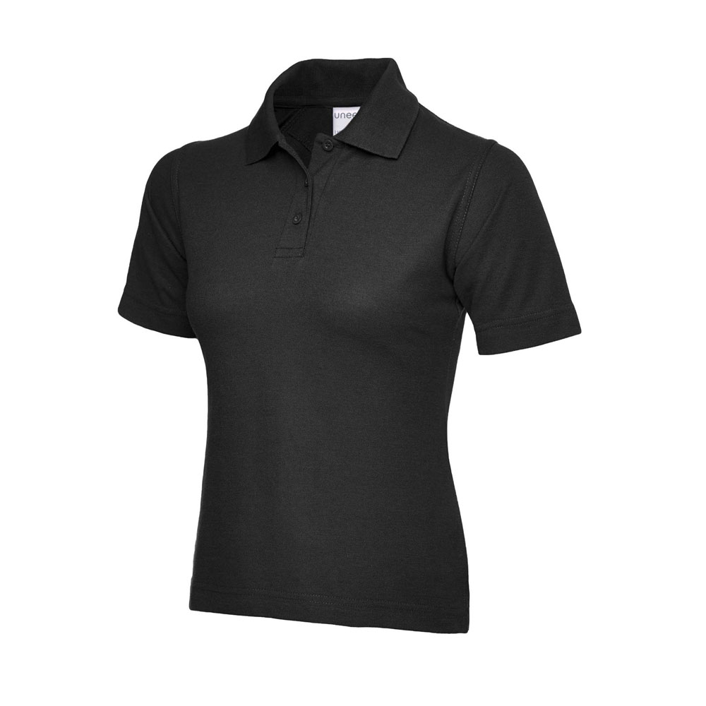 Uneek UC115 Ladies Ultra Cotton Short Sleeve Polo Shirt - Image 9