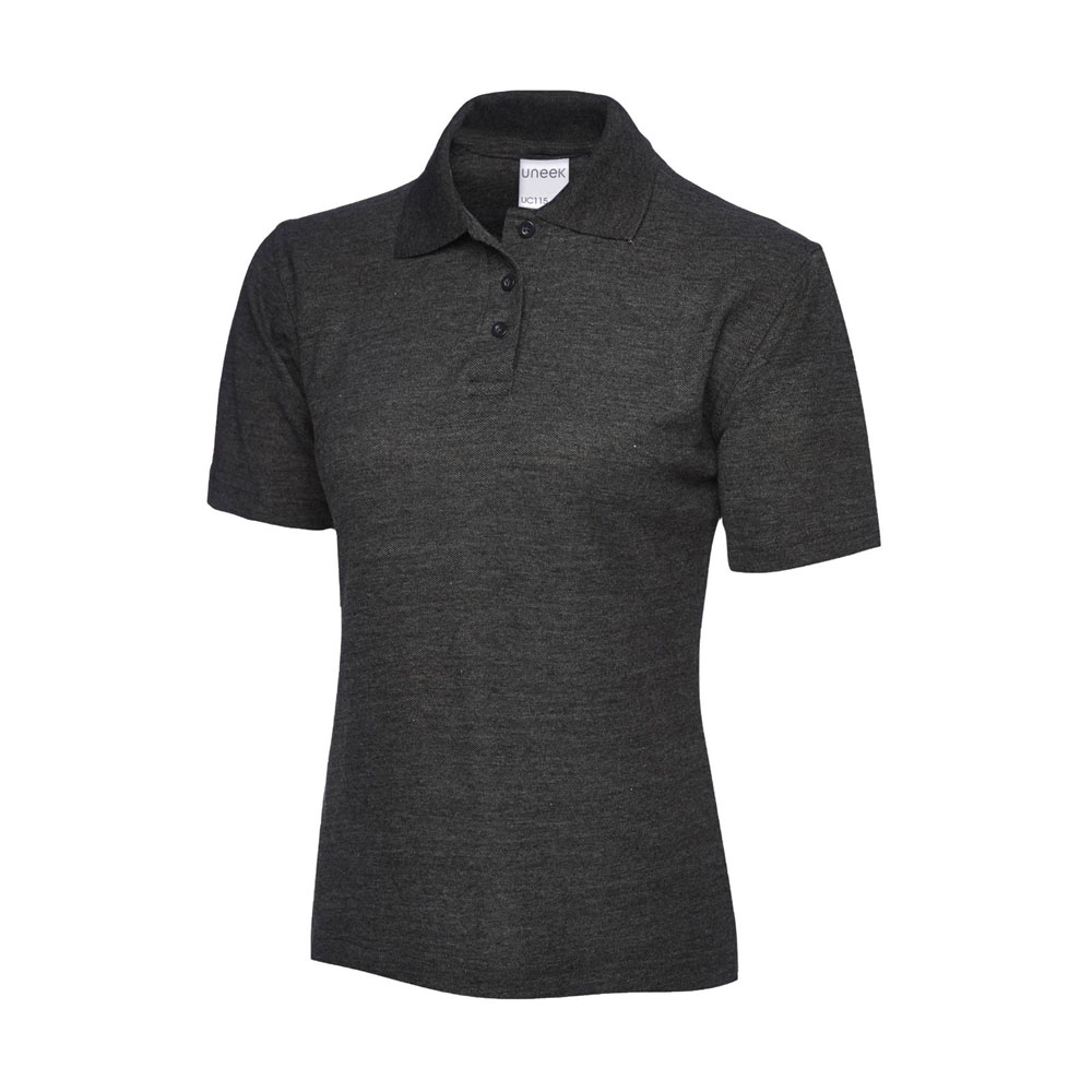 Uneek UC115 Ladies Ultra Cotton Short Sleeve Polo Shirt - Image 8
