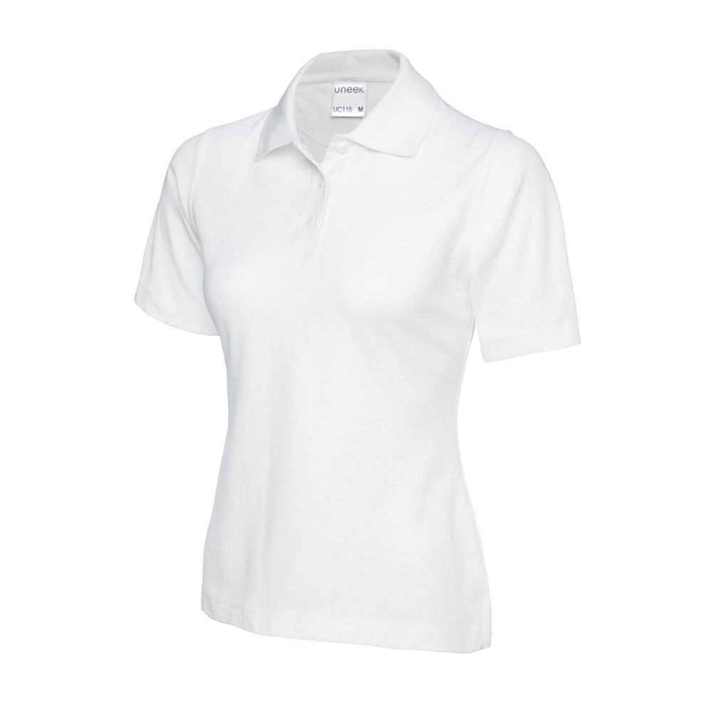 Uneek UC115 Ladies Ultra Cotton Short Sleeve Polo Shirt - Image 12