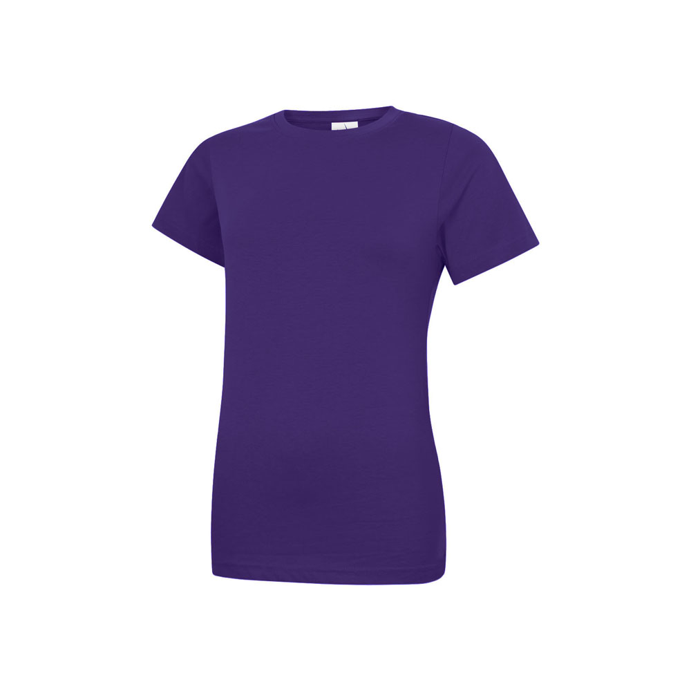 Uneek UC318 Ladies Classic Short Sleeve Tee Shirt - Image 6