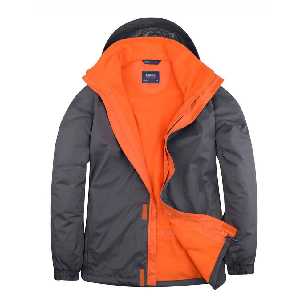 Uneek UC621 Deluxe Unisex Outdoor Jacket - Image 3