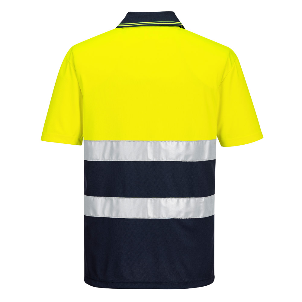 Portwest S175 Hi Vis Lightweight Contrast Polo Shirt S/S - Image 3