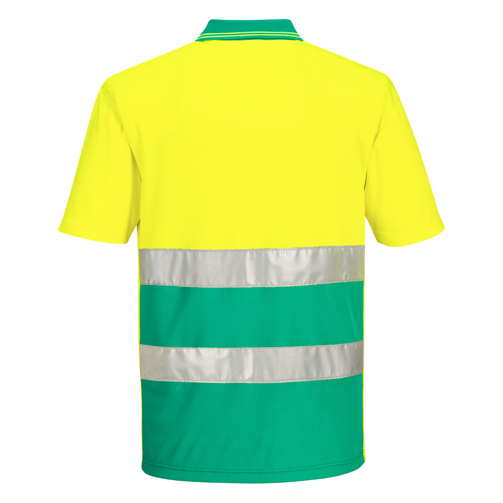 Portwest S175 Hi Vis Lightweight Contrast Polo Shirt S/S - Image 6