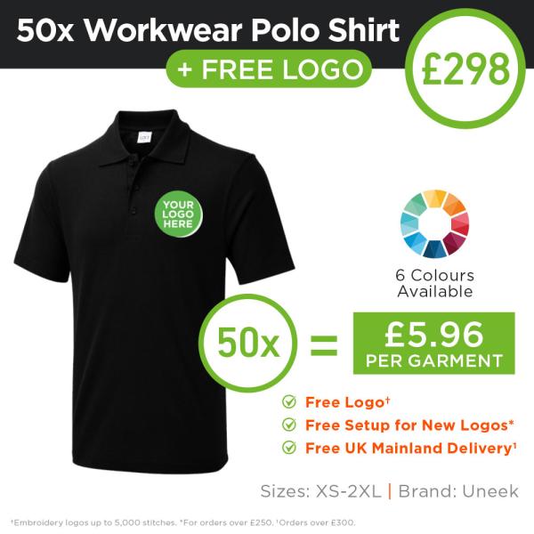 50X Workwear Polo Shirt Bundle