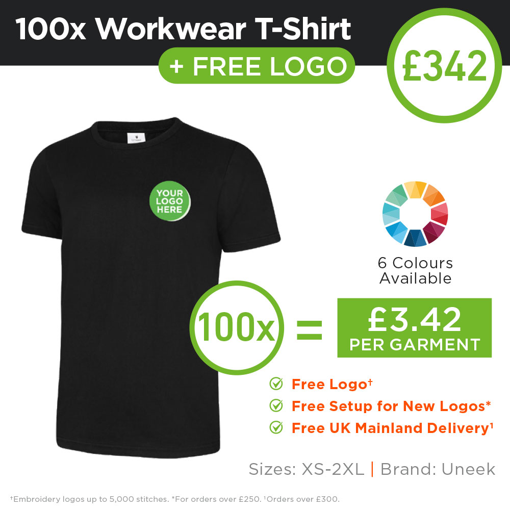 100X Workwear T Shirt Bundle