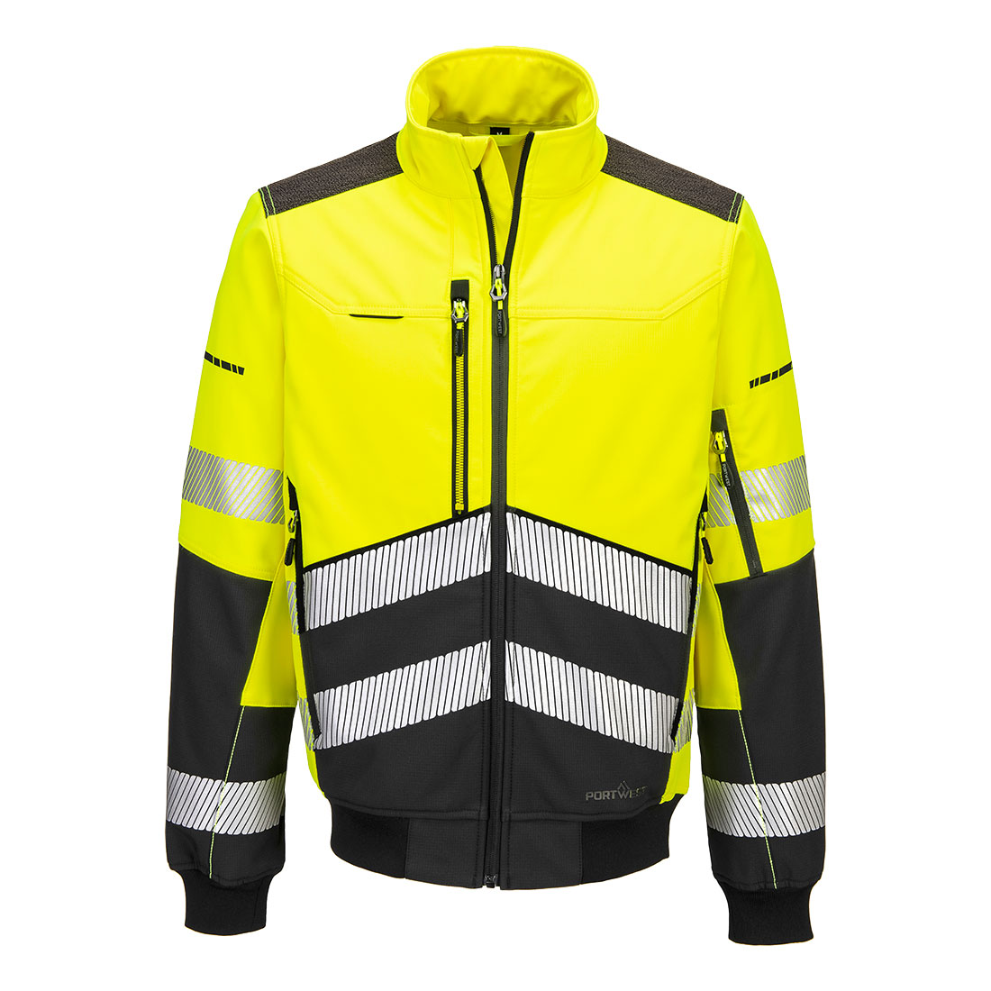 Portwest EV468 Hi Vis Softshell Bomber - Image 3