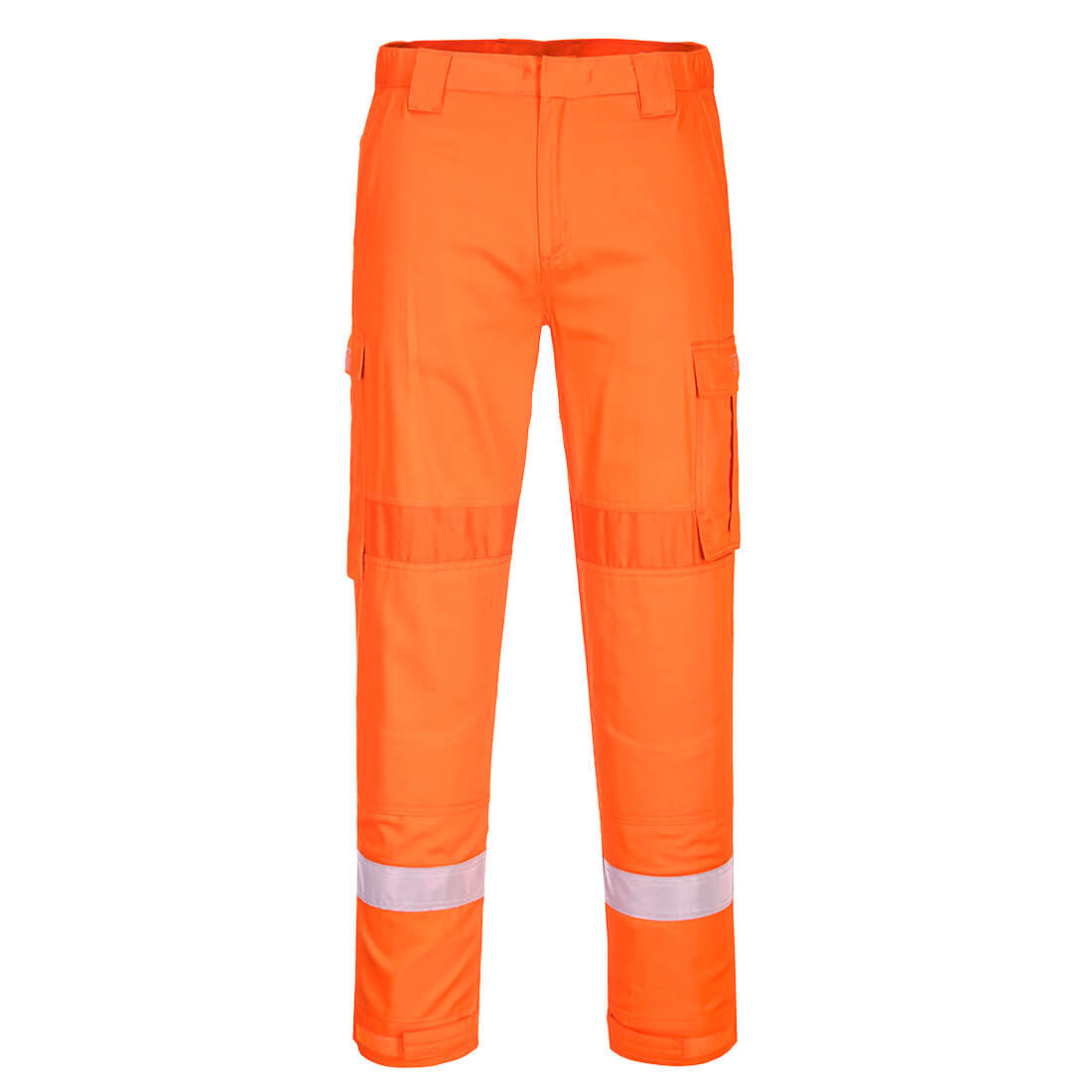 Portwest FR401 Bizflame Work Lightweight Stretch Panelled FR Trousers - Image 4