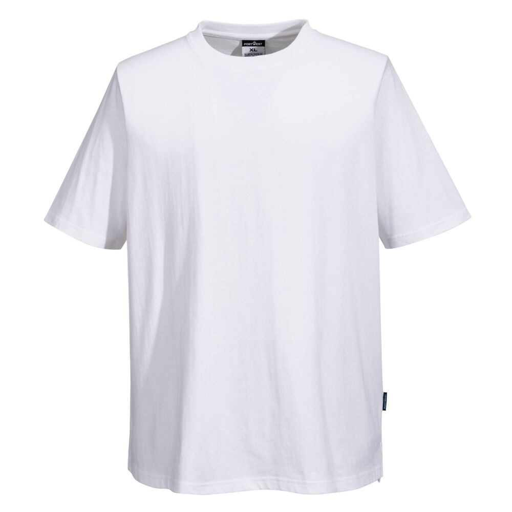 Portwest C195 Chef's Cotton Mesh Air Pro T-Shirt S/S - Image 3