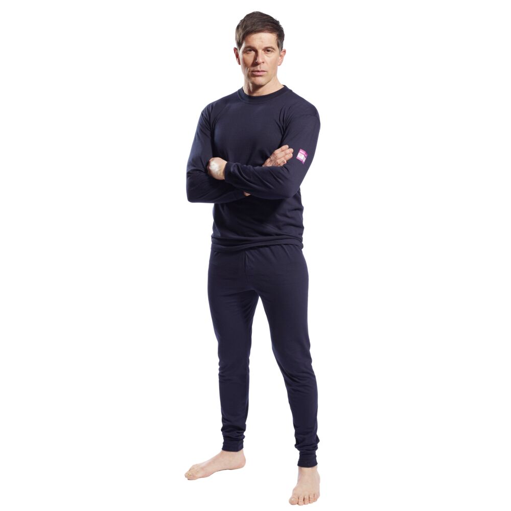 Portwest FR11 Modaflame Knit FR L/S T-Shirt - Image 9