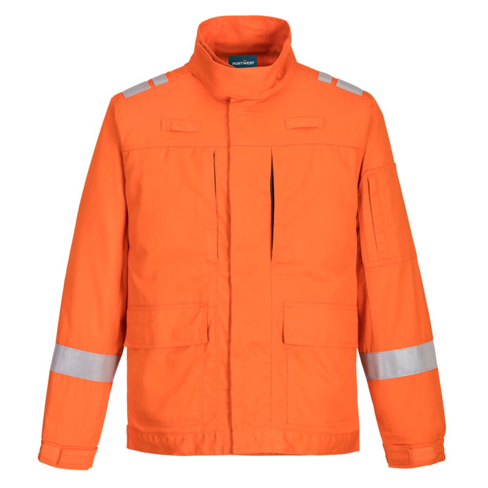 Portwest FR601 Bizflame Work Lightweight Stretch Panelled FR Jacket - Image 2