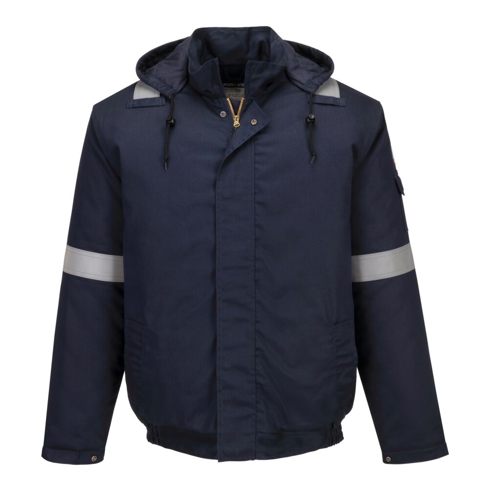 Portwest FR731 Bizflame Work FR Insulated Bomber Jacket - Image 3