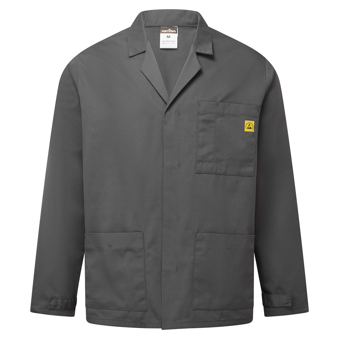 Portwest AS18 Anti-Static ESD Lab Jacket - Image 5